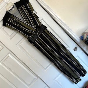 VENUS Jumpsuit Striped Size Small